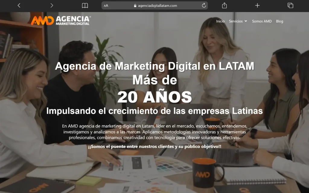 AMD Agencia de Marketing Digital en Latam