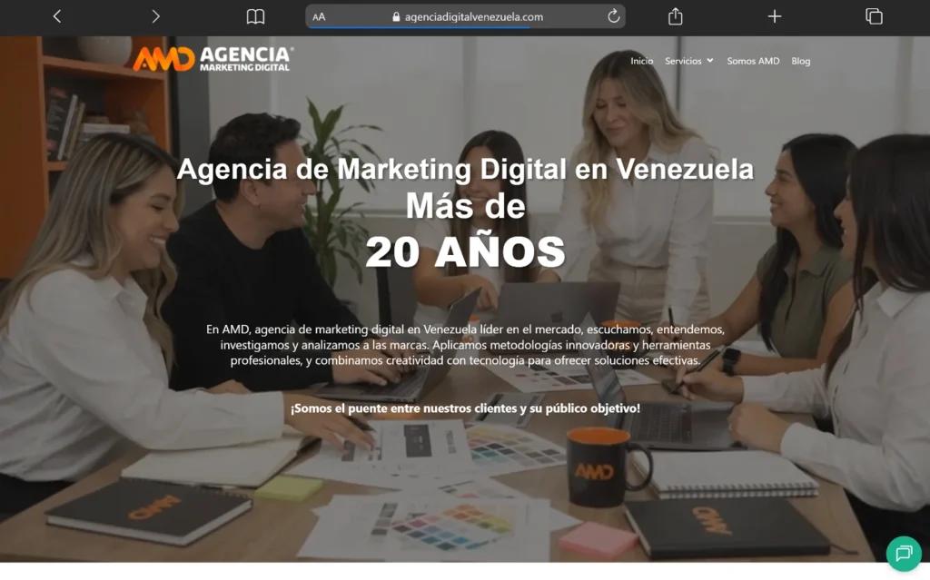 AMD Agencia de Marketing Digital en Venezuela